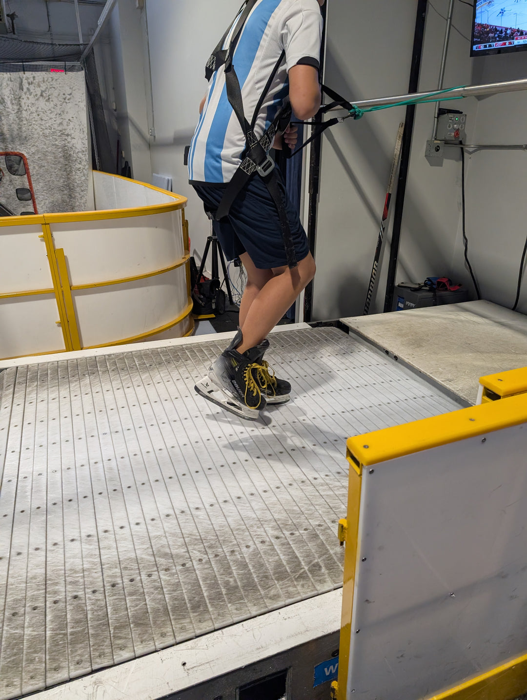 Tapis roulant à glace puissant