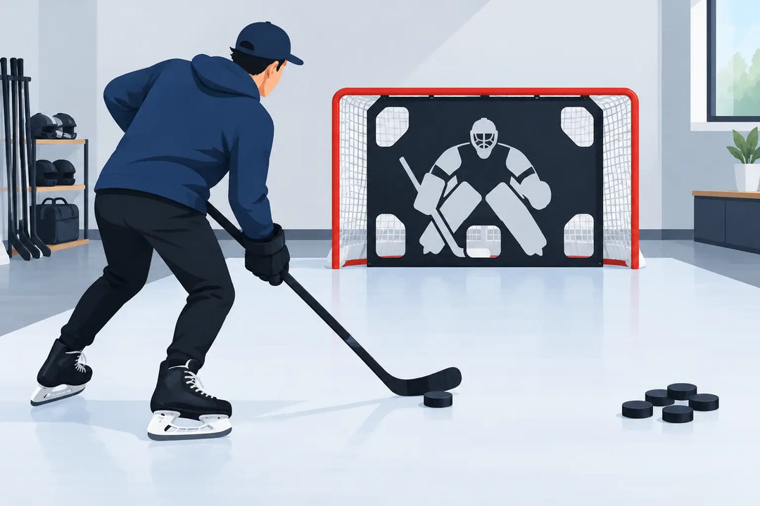 Hockey Shooting Screen for Better Home Reps