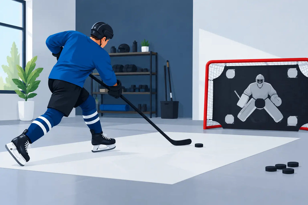 How to Improve Hockey Shot Power at Home