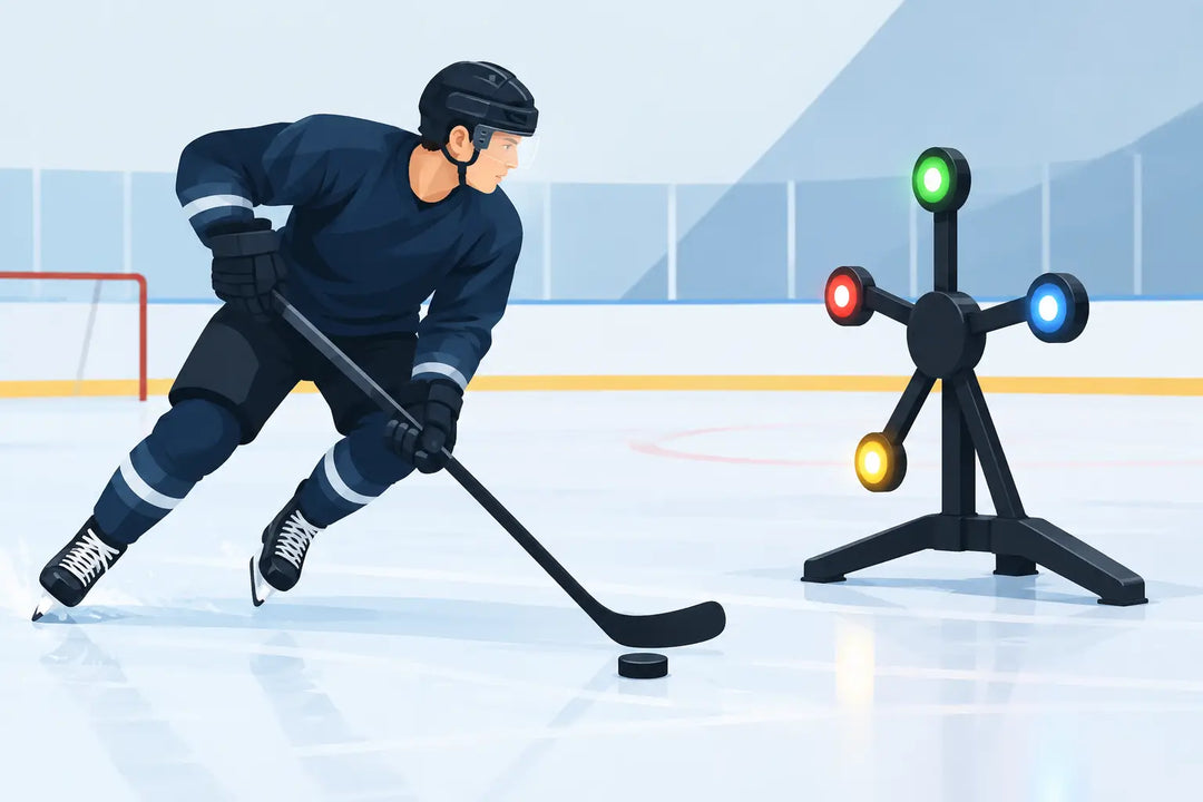 How a Hockey Reaction Trainer Builds Fast Hands