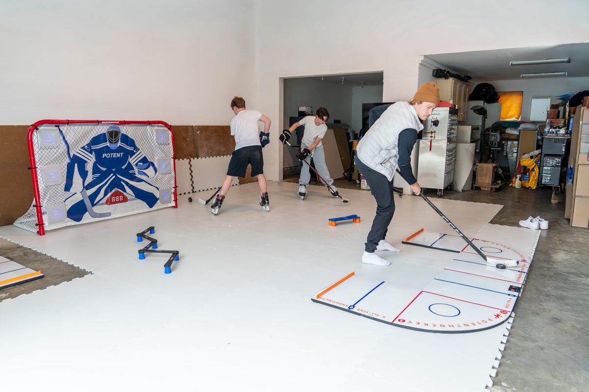 Synthetic Ice Tiles & Hockey Training Equipment | Potent Hockey ...