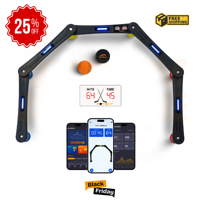 Potent Digital Stickhandling Trainer 2.0 w. App-Enabled Training