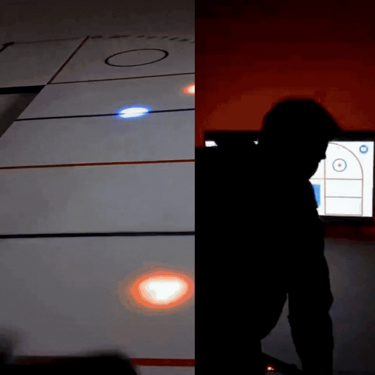 P1 Training Mode on the DangleElite app