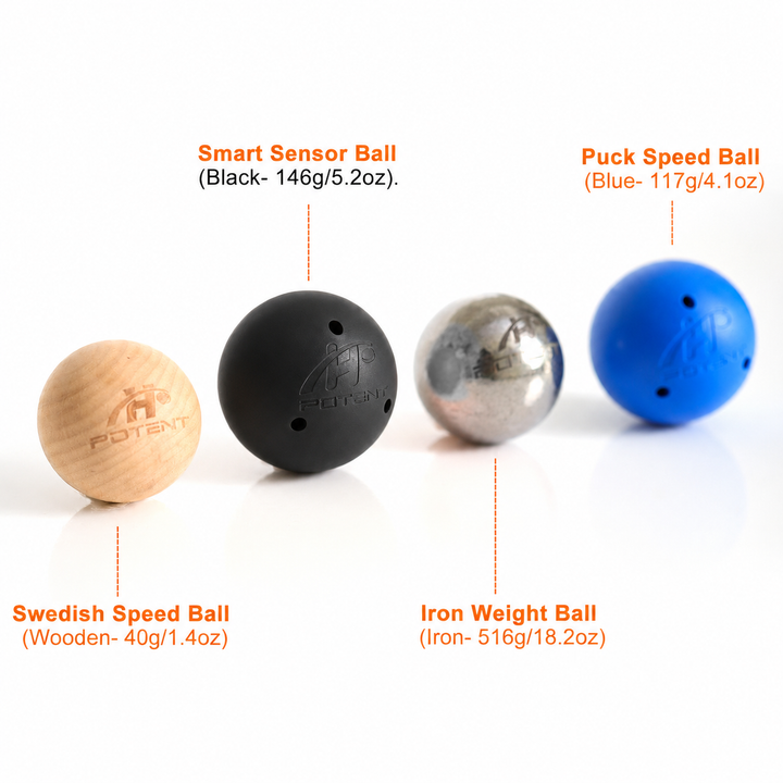 Stickhandling Ball Set (4 Pack)