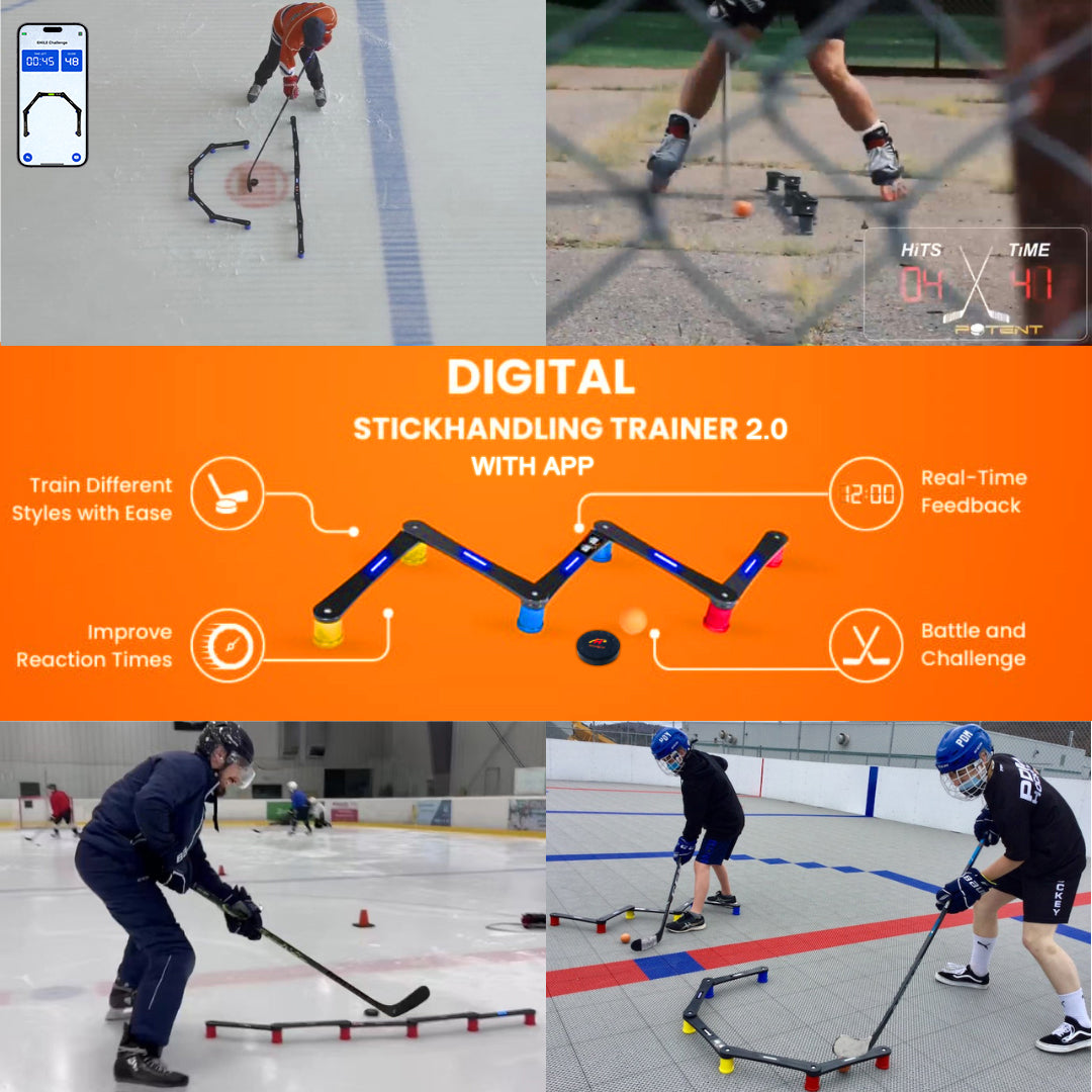 Hockey Shooting Pad Potent Razor Robotic Digital Stickhandling