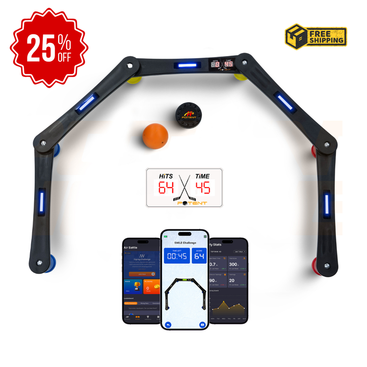 Potent Digital Stickhandling Trainer 2.0 w. App-Enabled Training