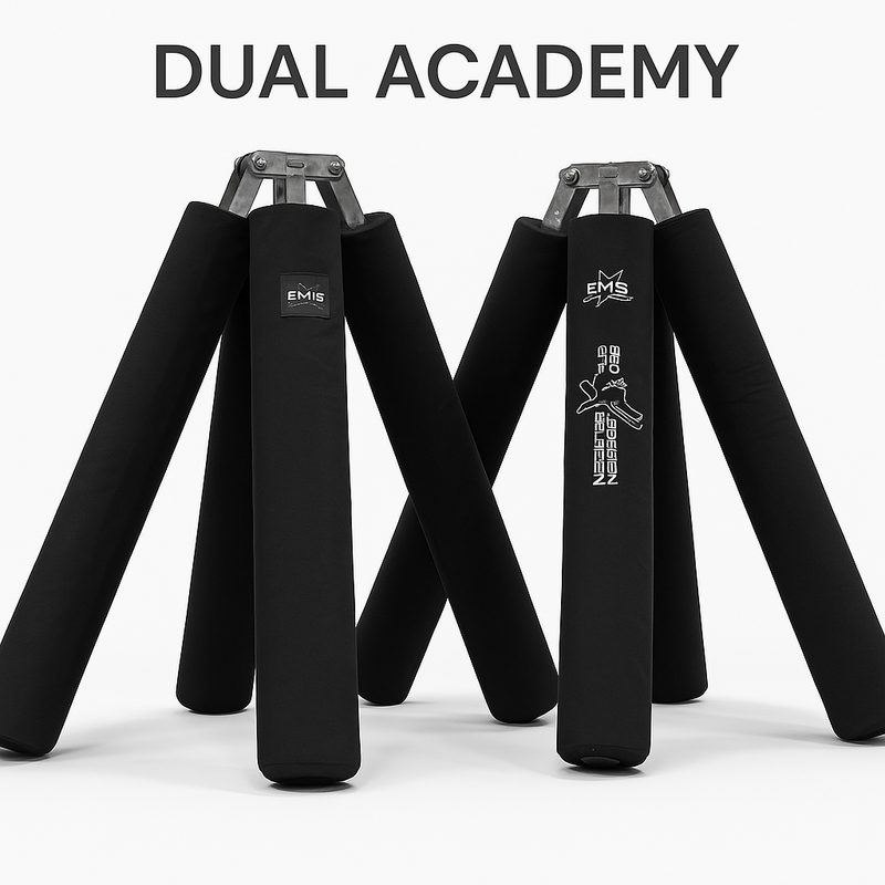 Dual Academy Pro Screen package for screened shot and goalie tracking practice