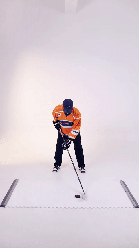 Puck Stopper Edging in action