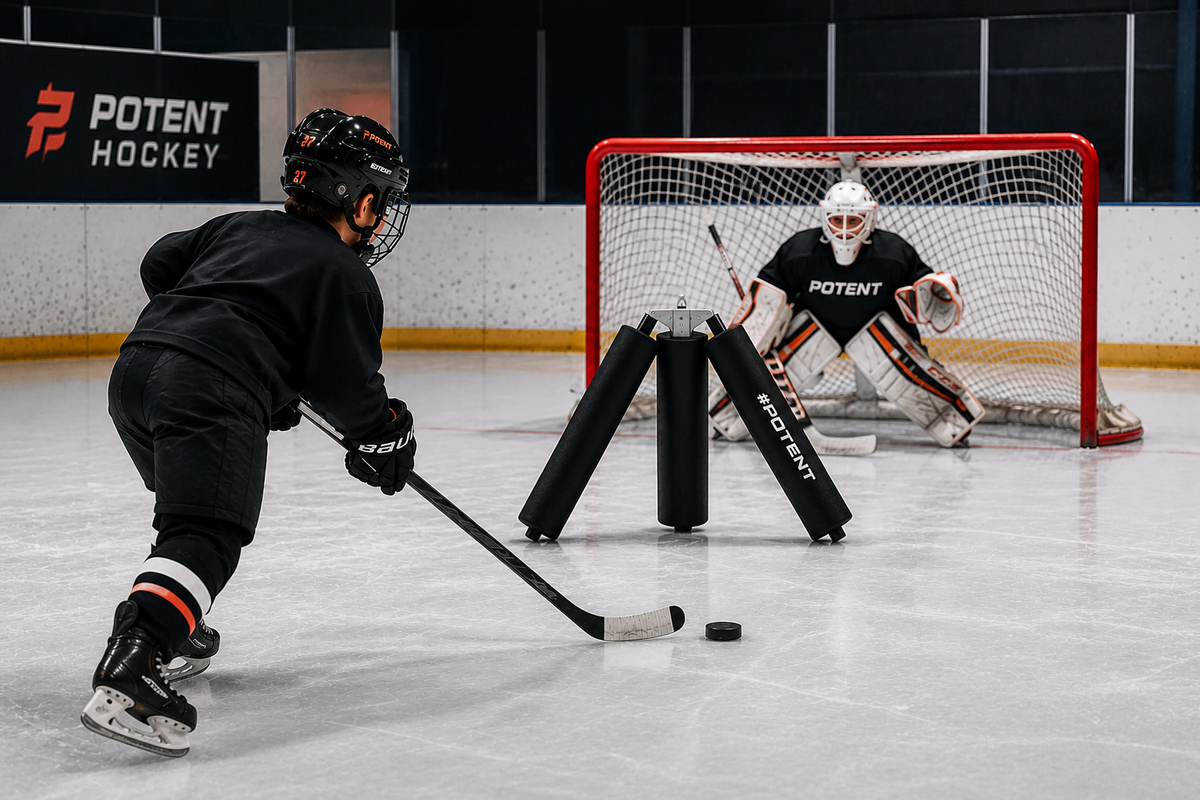 Pro Screen Mini hockey training screen