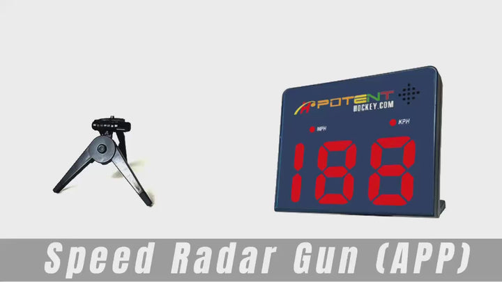 Puissant pistolet radar Myspeedz 2.0 w. Prise en charge de l'application
