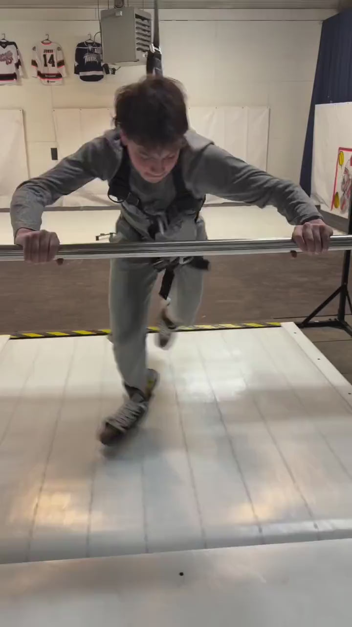 Potent Ice Skating Treadmill