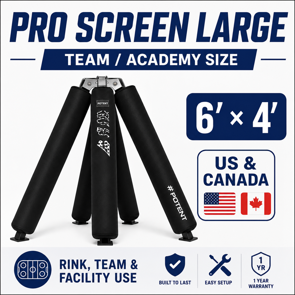 Pro Screen Shot Blocker Training Aid | Potent Hockey – potenthockey